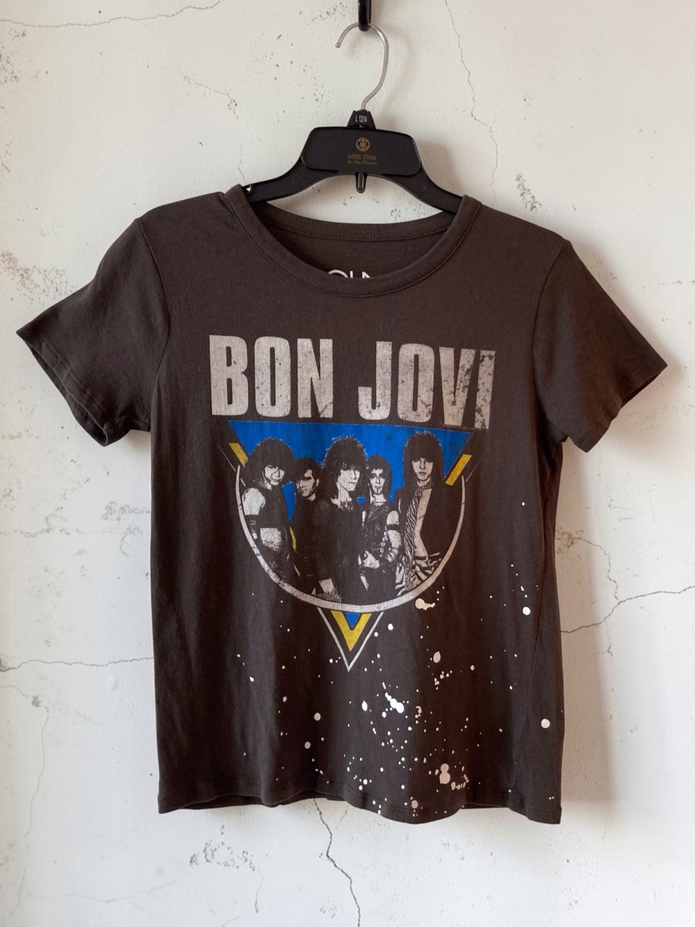 CHASER Bon Jovi Band Tee XS – Premium Vintage Rock Graphic